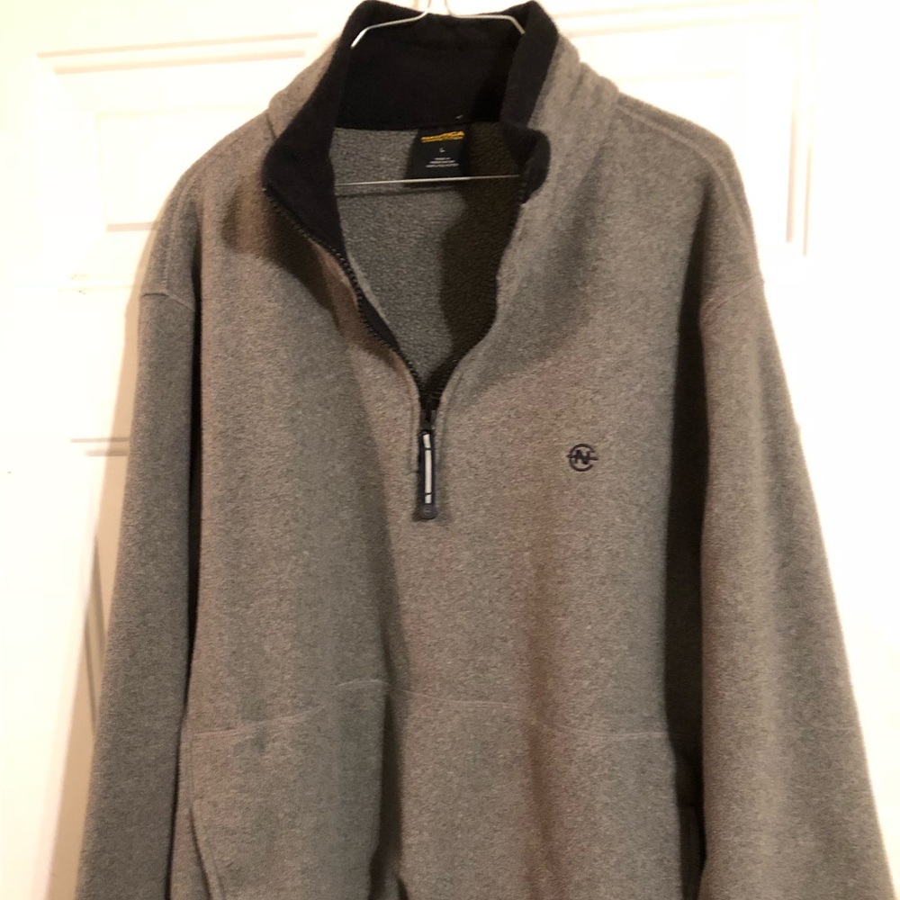 Nautica casual Men's 1/4 zip pullover
